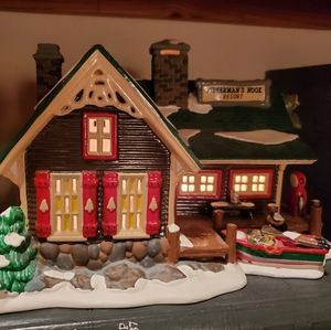 Snow Village Fisherman's Nook Resort Decoration